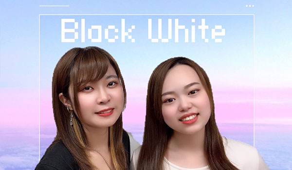 Black White