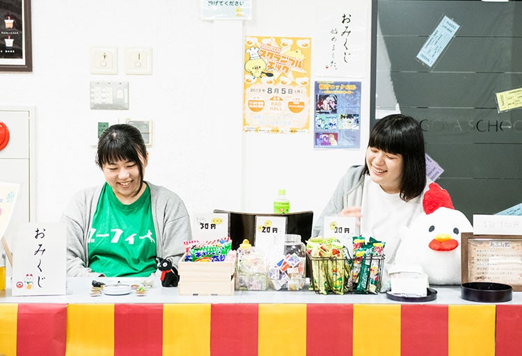 模擬店の様子
