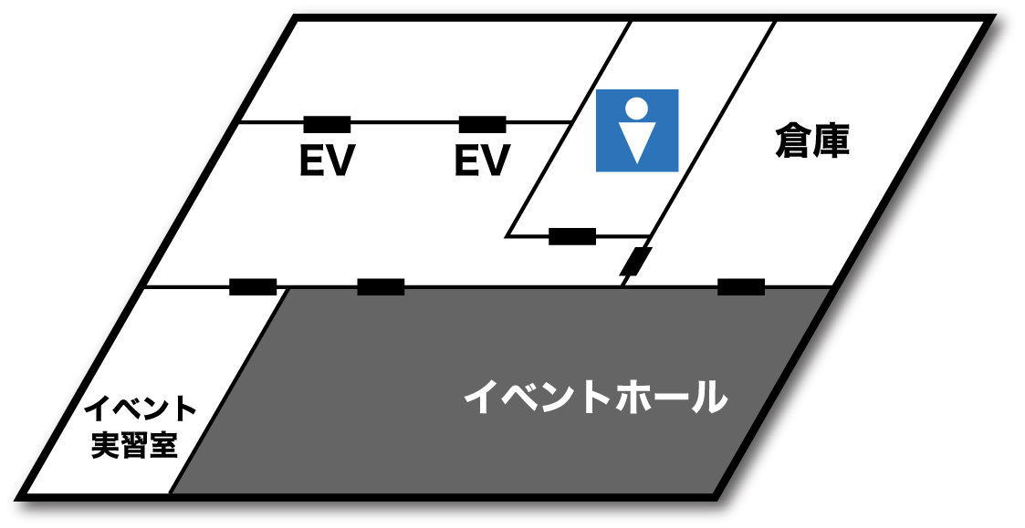 8Fのフロアマップ