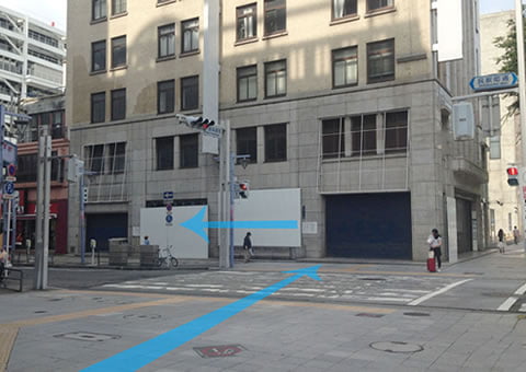 「呉服町通」の横断歩道