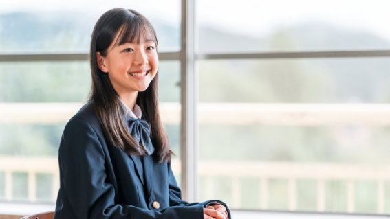 着席している学生