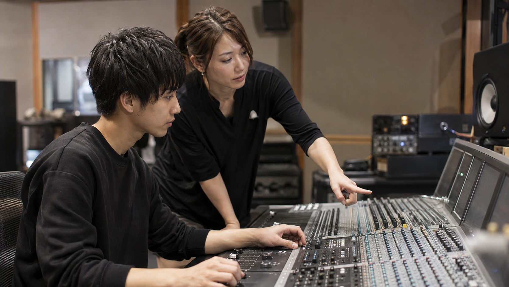 音楽分野の進学と学びを紹介する人物のイメージ